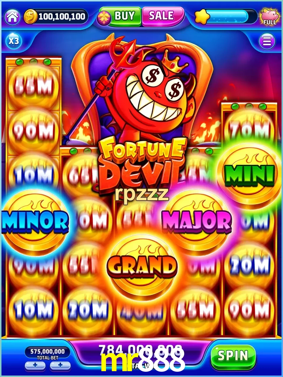 mr888 — galeri tampilan Resmi APK